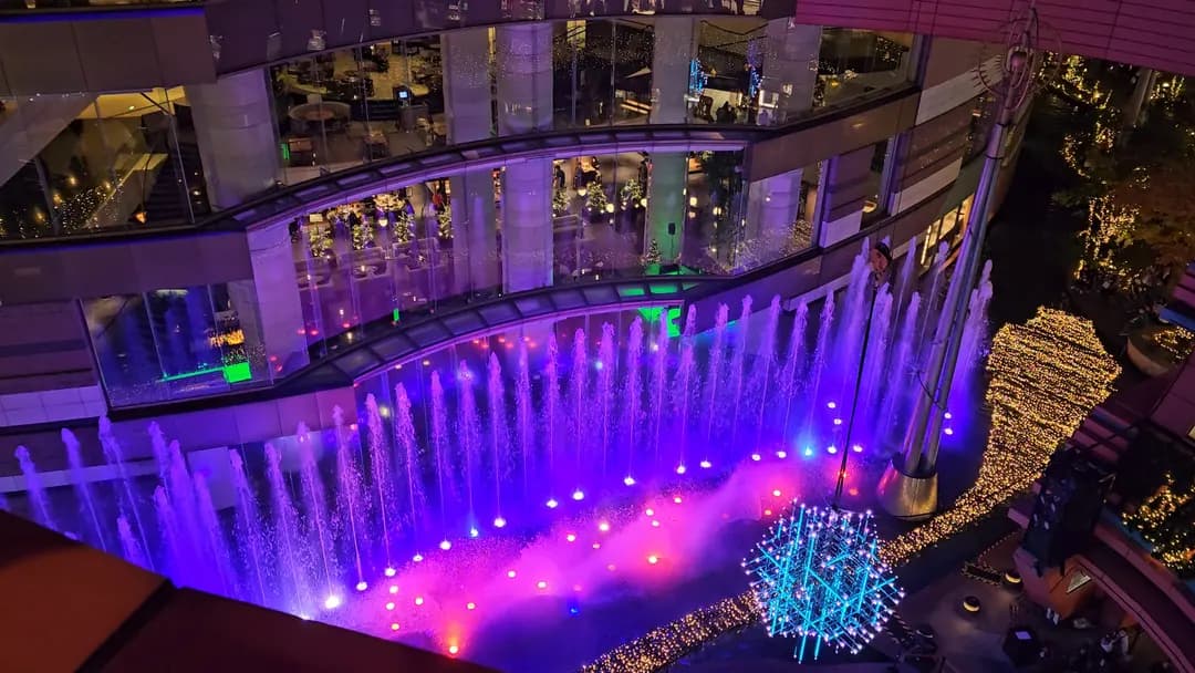 Canal City Fukuoka: ตาราง Fountain Show & กันดั้ม 2026