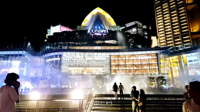 IconSiam Exterior by the Chao Phraya River