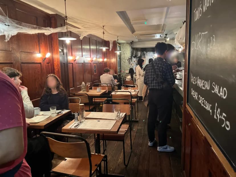 Flat Iron Dining Area