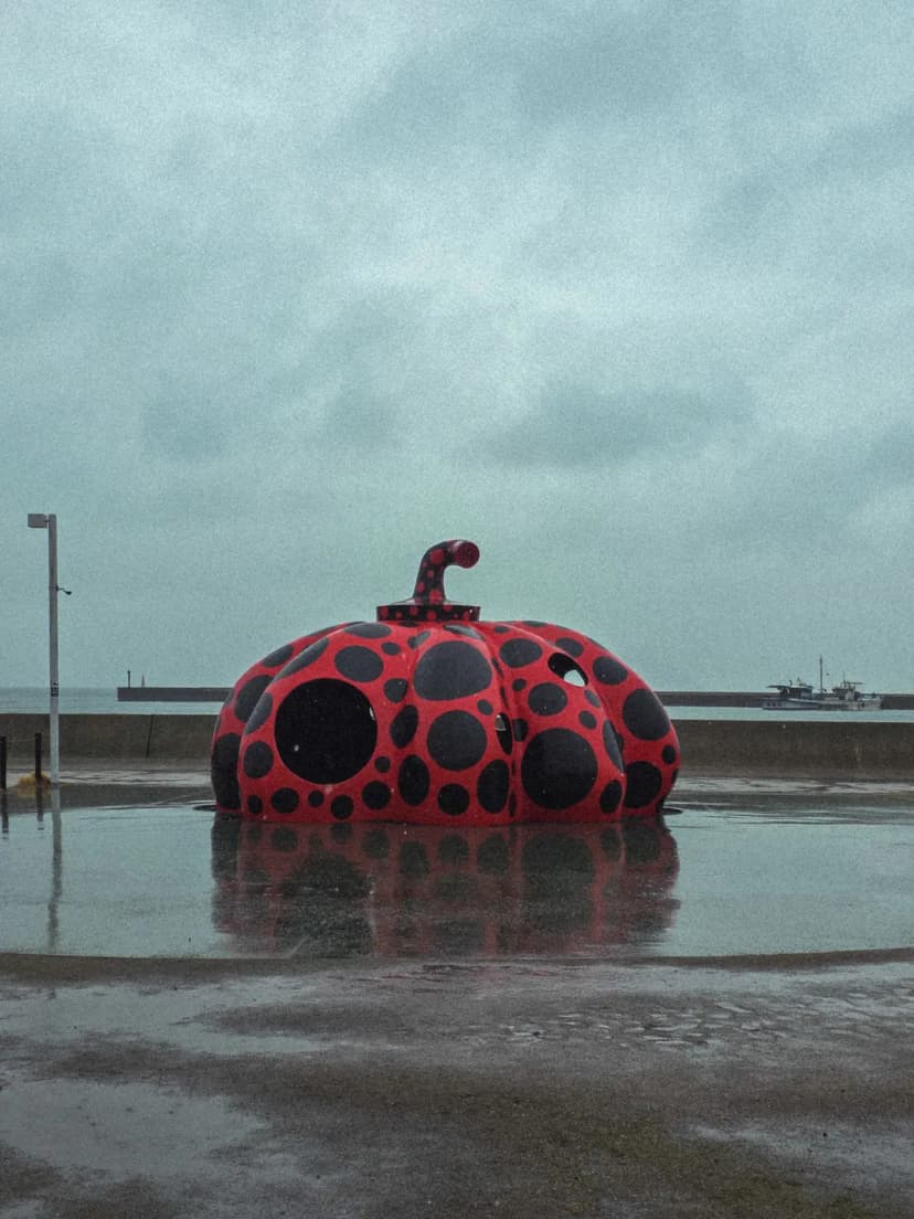 Kusama Yayoi Red Pumpkin