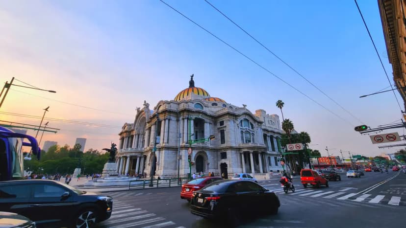 Palace of Fine Arts in Mexico City