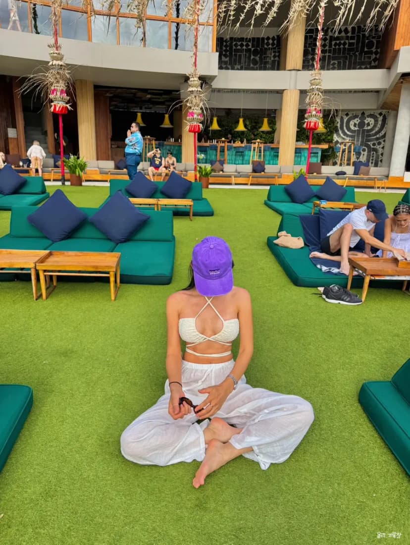 Potato Head Beach Club Pool View
