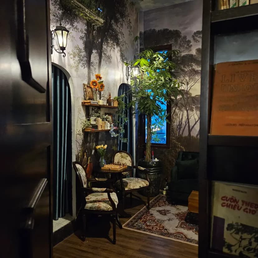 Beautifully decorated cozy interior