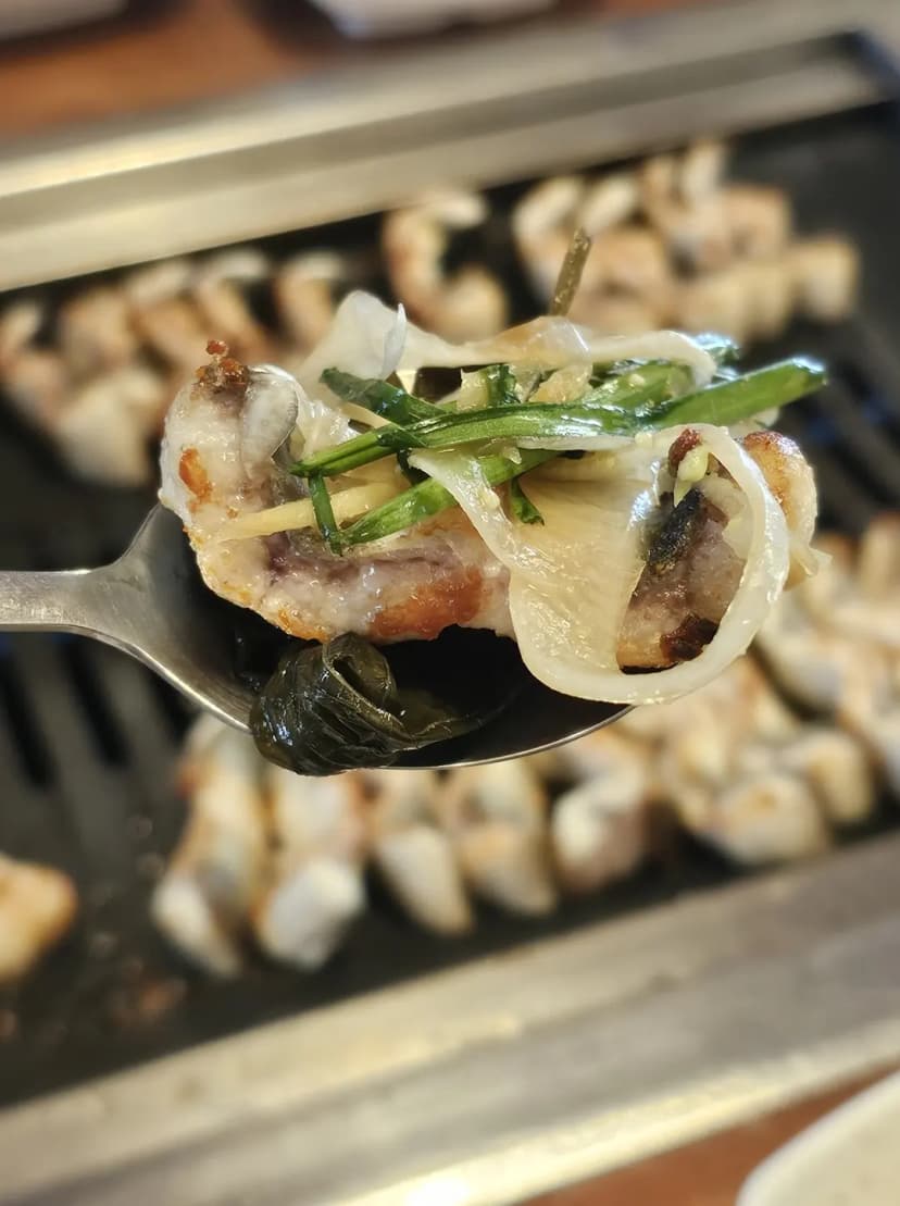Charcoal Grilled Eel close up