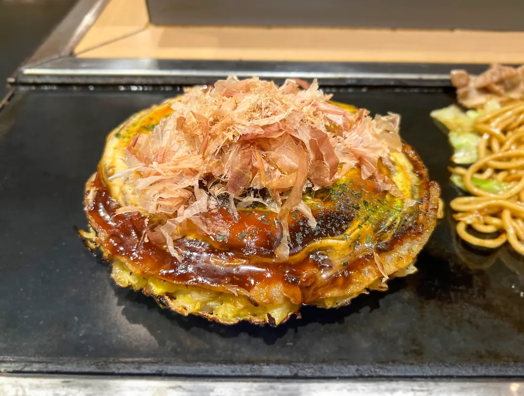 일본 오사카 난바 맛집 오코노미야끼 야끼소바 추천 사카바오오 Sakaba O 웨이팅 후기