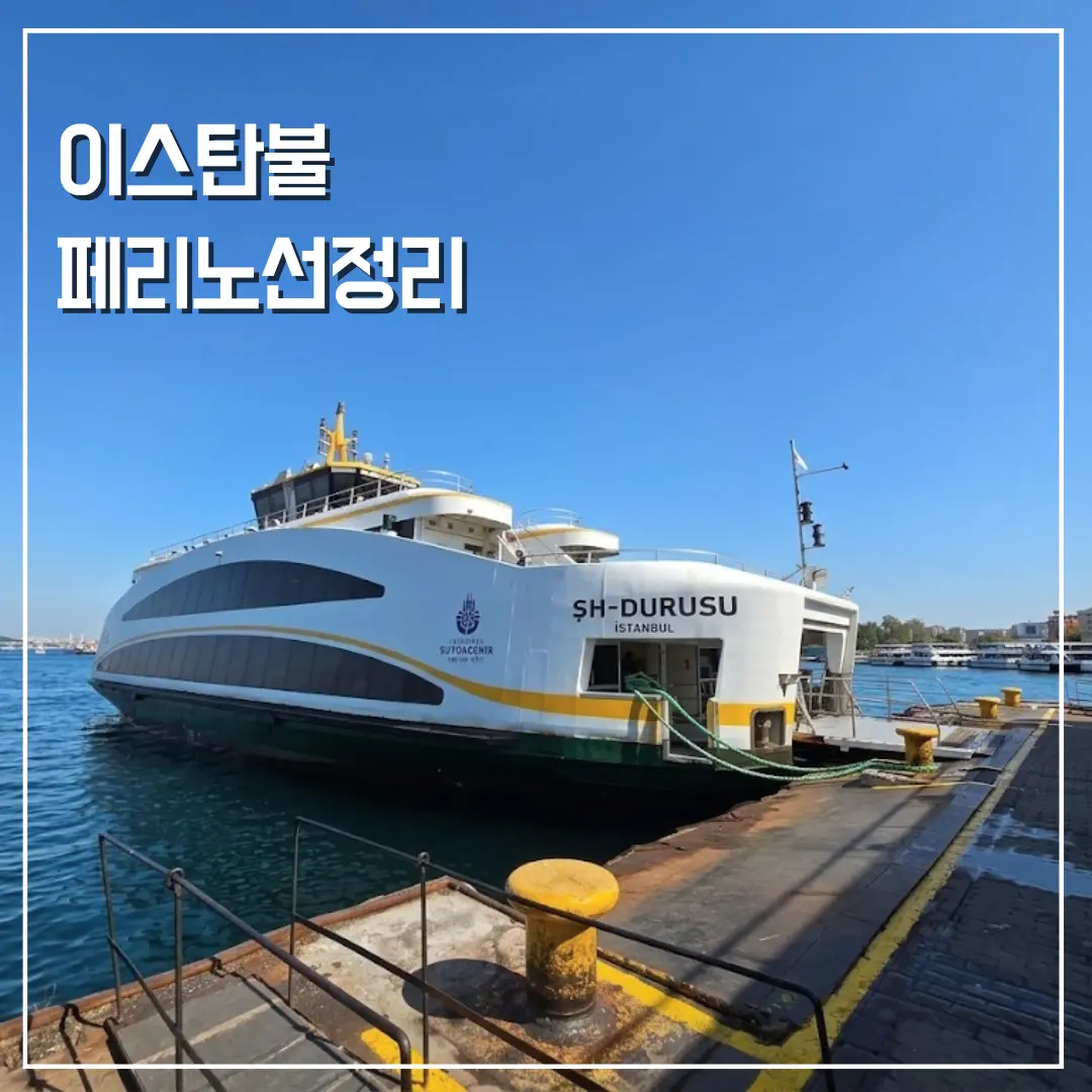 Istanbul Ferry: รวมเส้นทาง ท่าเรือเด่น ล่องเรือ Bosphorus (2026)