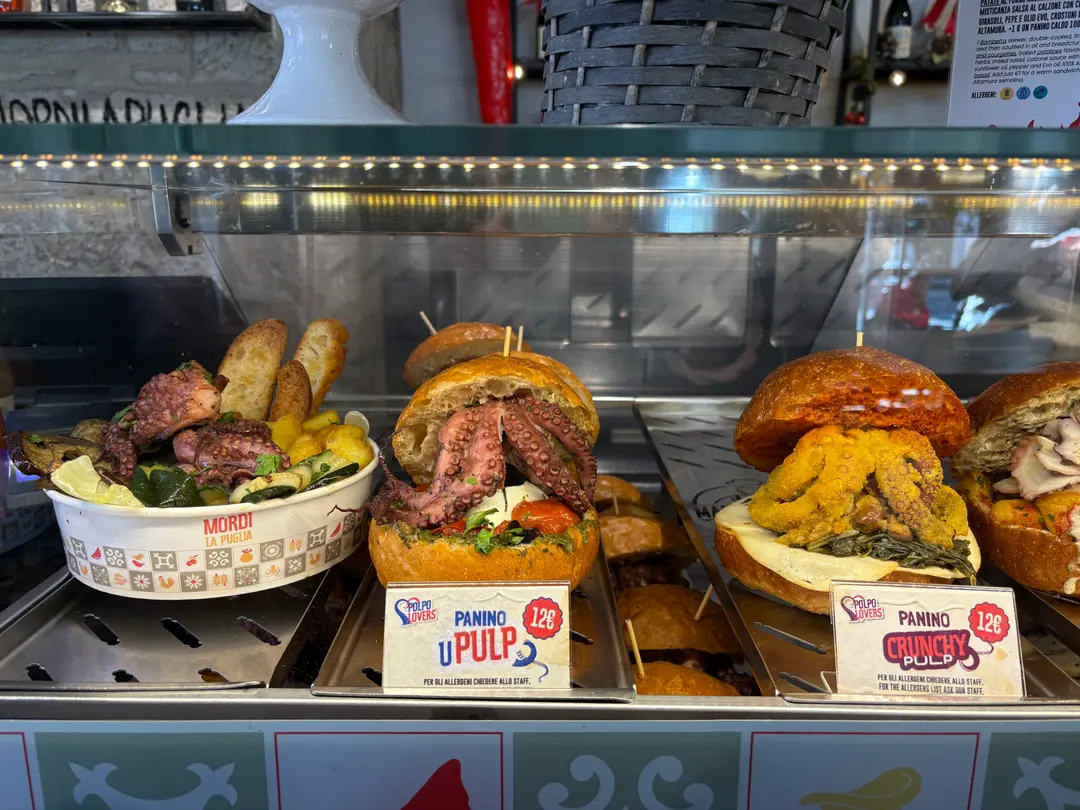 이탈리아 풀리아 여행 바리 문어버거 맛집 추천 Mastro Ciccio