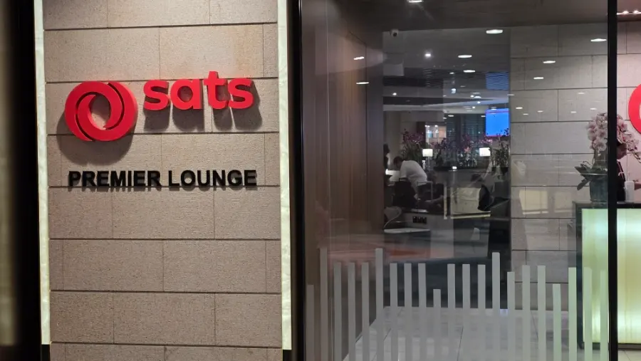 SATS貴賓室內部環境