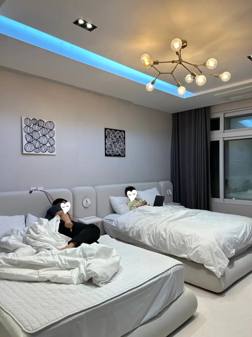 Gapyeong Relieve Pool Villa Bedroom
