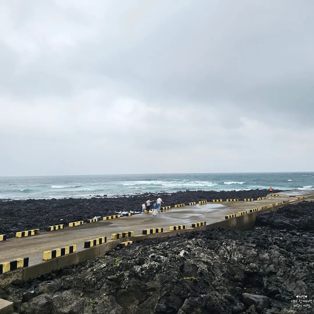 この日訪れた西帰浦のテウッゲ