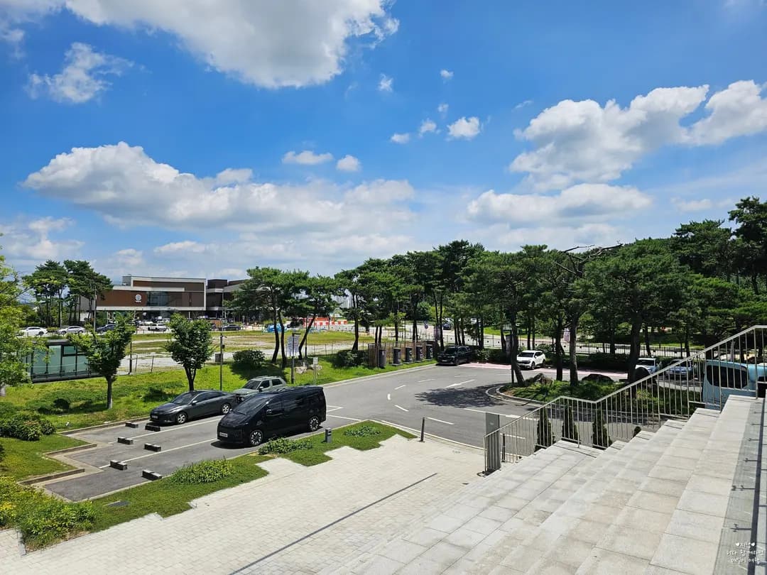 세종예술의전당에서 본 풍경