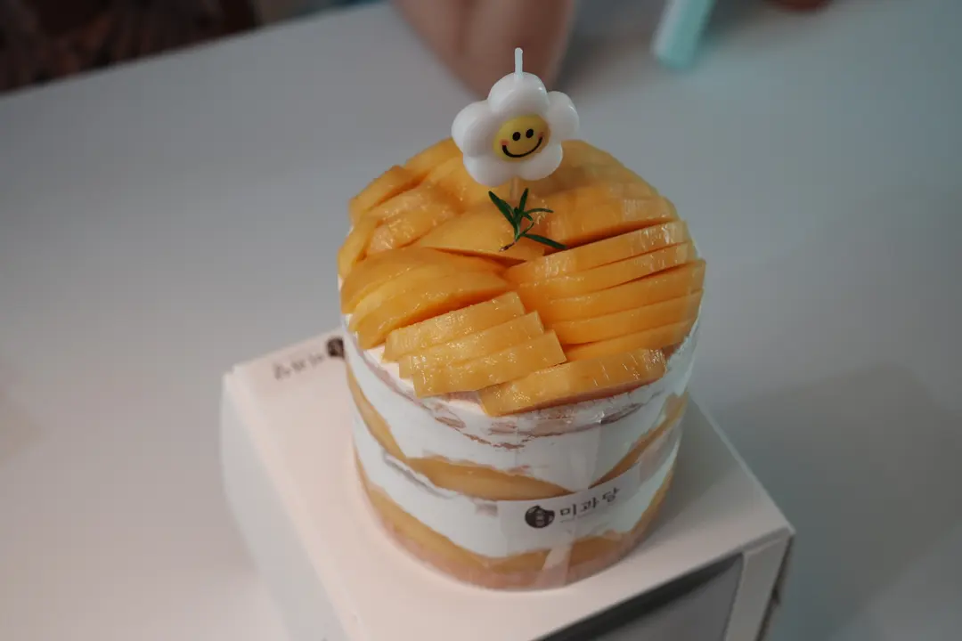전주에 놀러왔다면 쌀로 만든 케이크는 어떠세요?