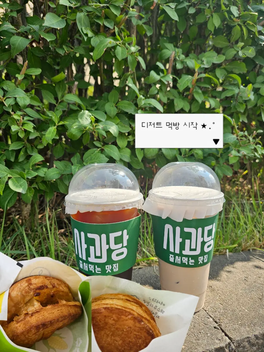 전주에코시티맛집 사과당 에코시티점 달콤한 행운 100% 국산사과 디저트