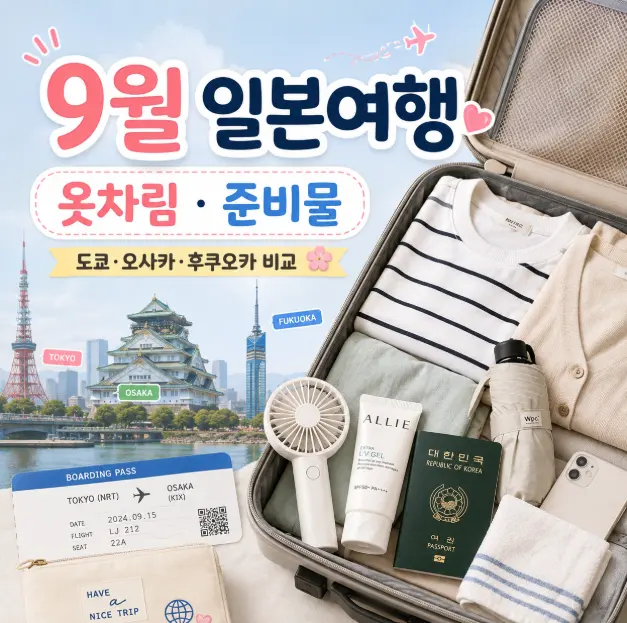 Japan in September 2026: Weather & Packing Guide