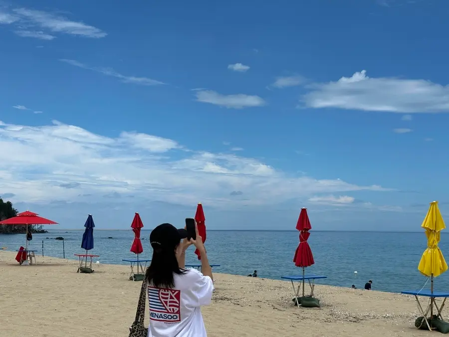 รีวิวหาดทึงมยอง คังนึง 2026: ทะเลใส ถ่ายรูปปัง ที่พักใกล้สถานี