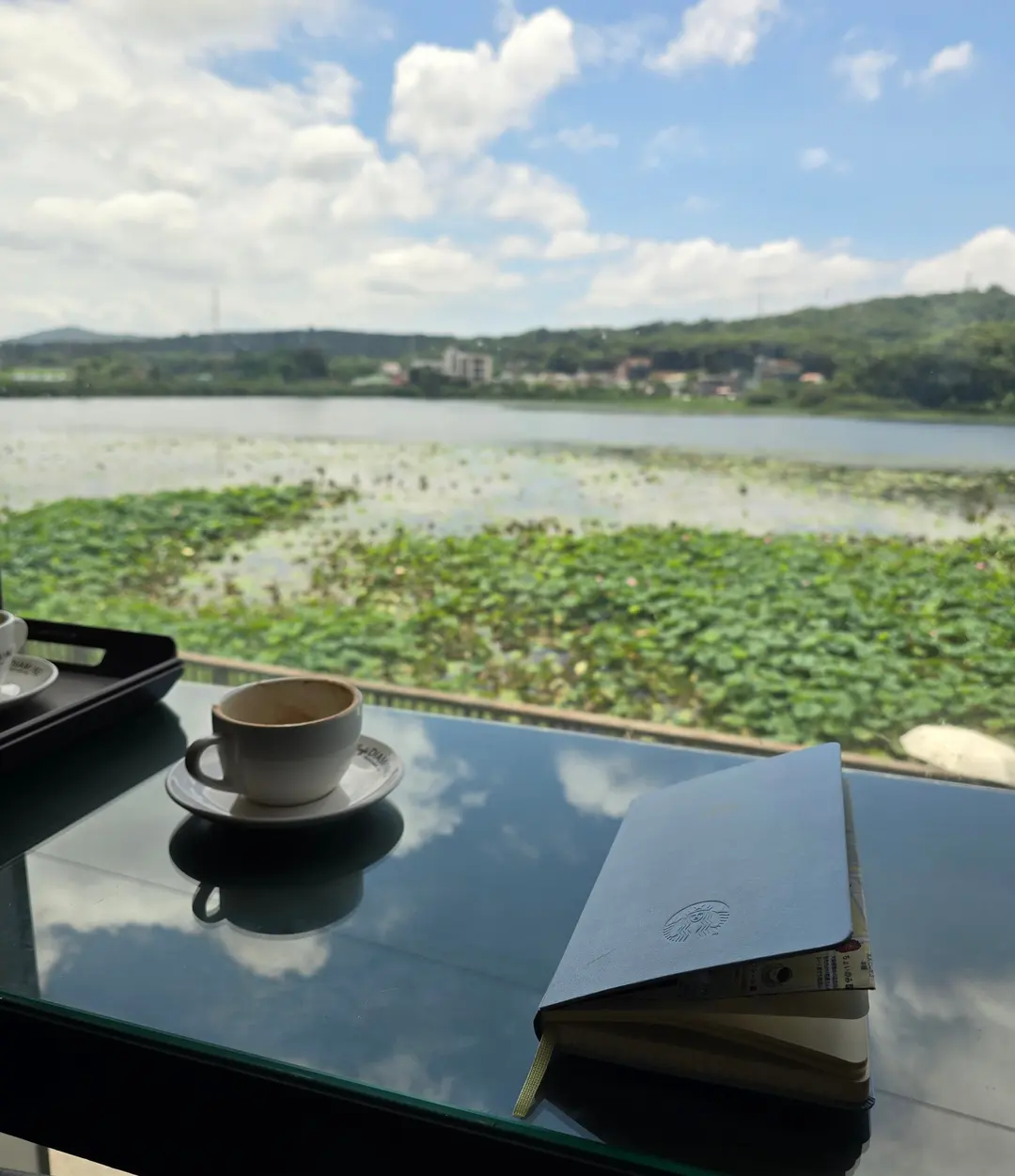 華城通常里水庫咖啡推薦2026:Cafe Diamond景觀與菜單開箱