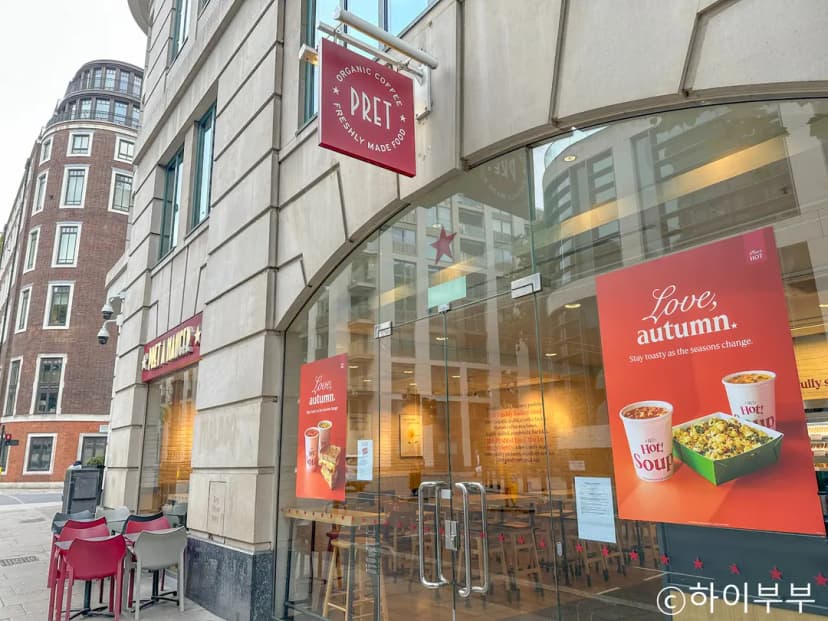 Pret A Manger分店地圖