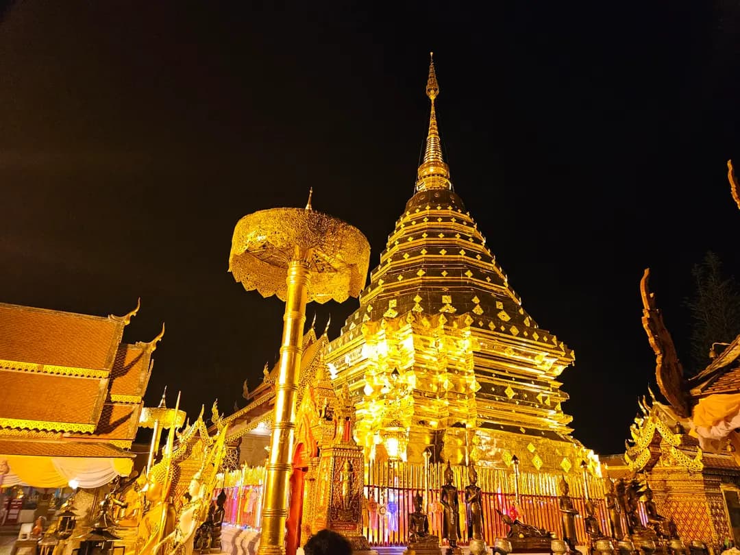 Chiang Mai Doi Suthep Night Tour 2026: Wat Umong & City Views