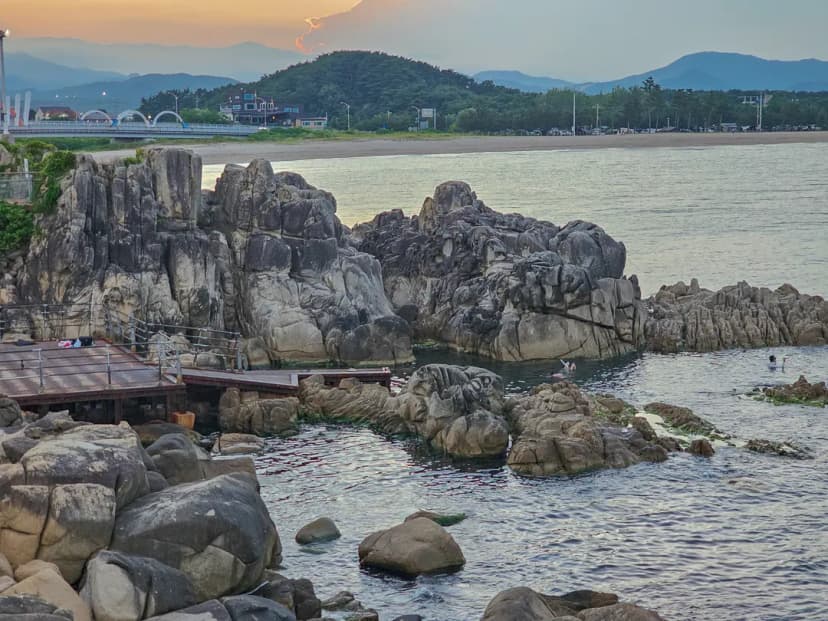@스노클링 하는 사람들