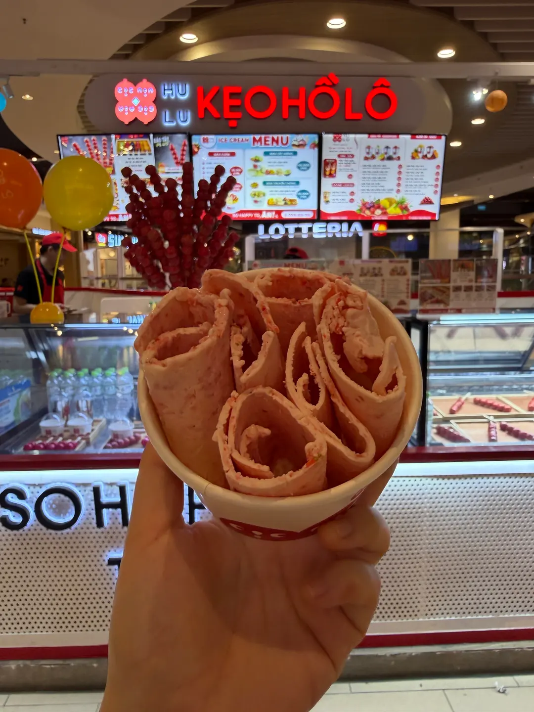 KEOHOLO Kem Cuộn: ไอศกรีมโรลเวียดนามสุดคูลที่ Aeon Mall โฮจิมินห์ 2026