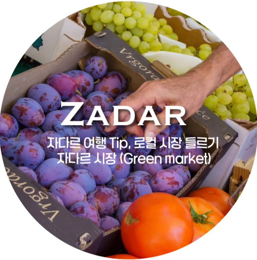 ザダル市場(グリーンマーケット)徹底攻略2026|お土産&朝食におすすめ