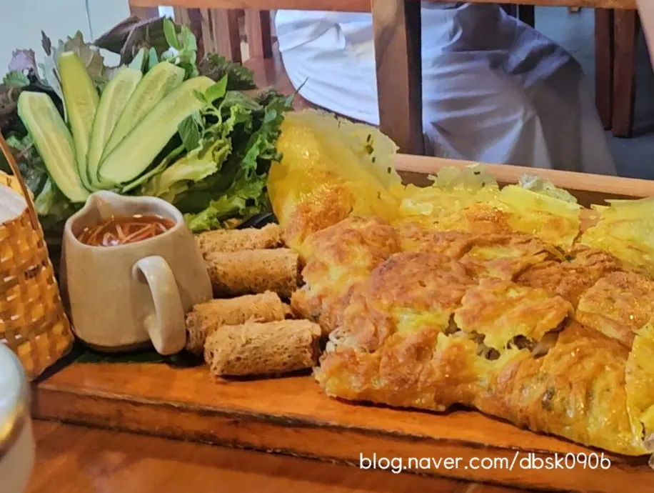 Giant Banh Xeo at Meo Kitchen