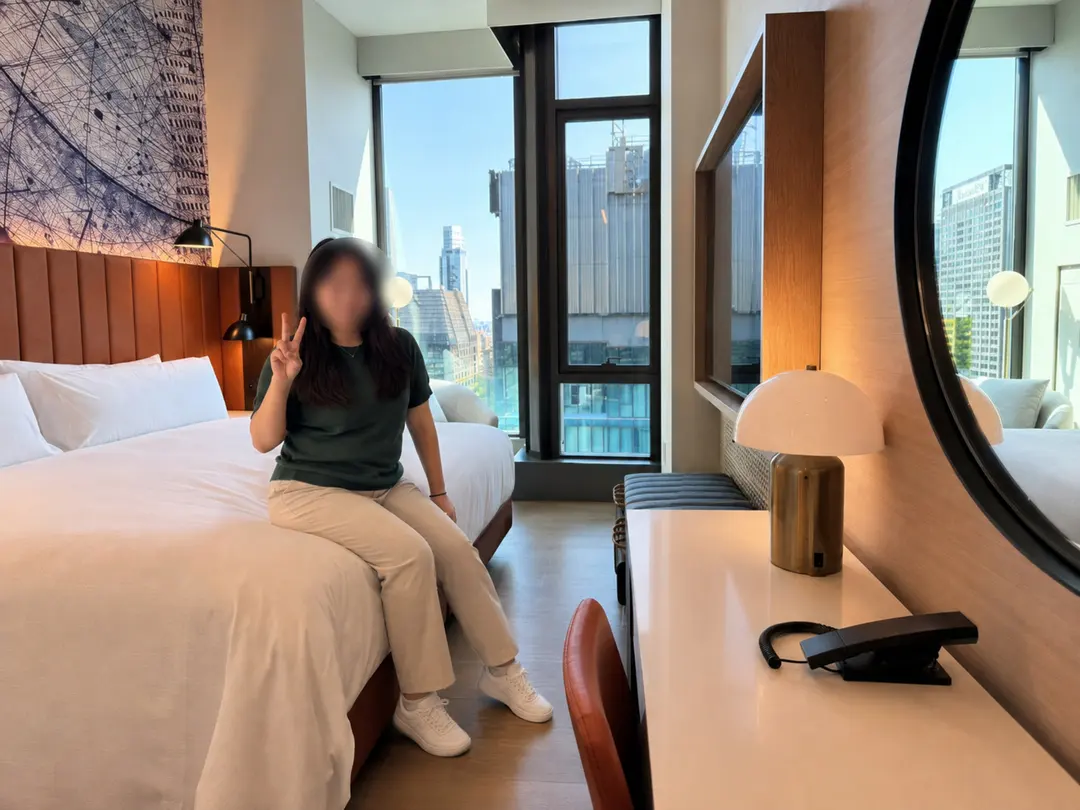 템포 바이 힐튼 뉴욕 타임스 스퀘어 후기 킹룸 조식 가격 위치까지