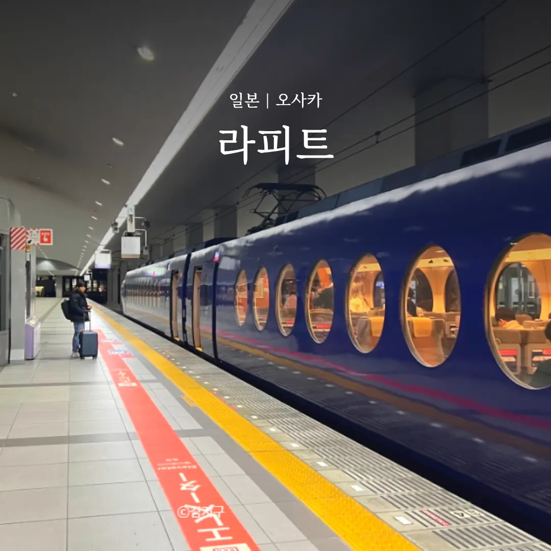 간사이공항에서 난바역 가는법 라피트 오사카 예약 시간표 타는곳 최저가