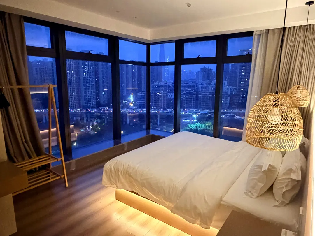 충칭 3인 4인 가성비 숙소 추천 하머니 리버뷰 호텔 투룸 후기