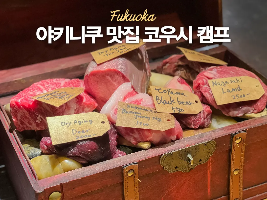 Koushicamp Fukuoka Tenjin: Authentic Yakiniku Dinner 2026