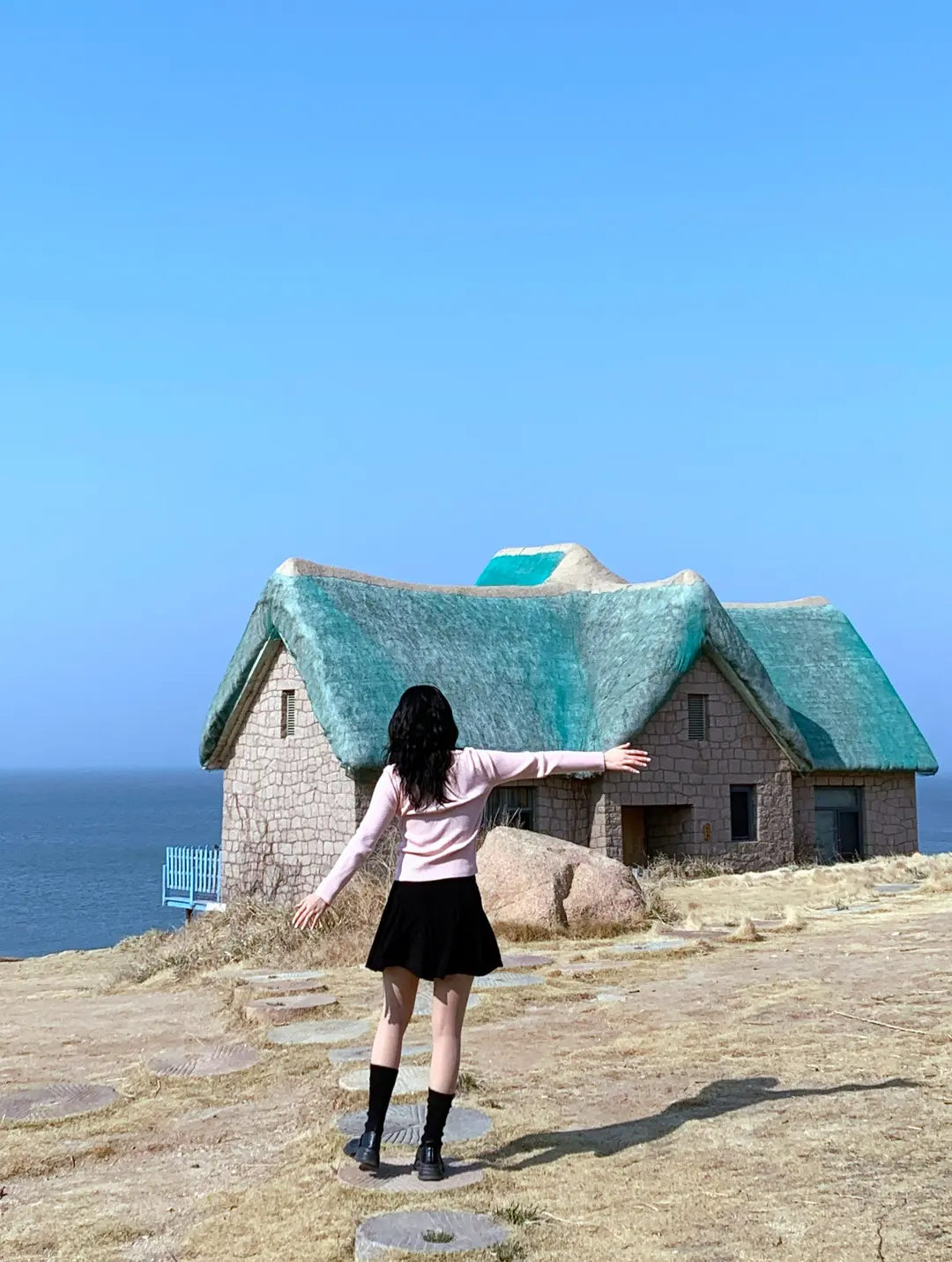 Weihai's Hidden Gem: Jinshaiwan Art Park & Seaweed Houses