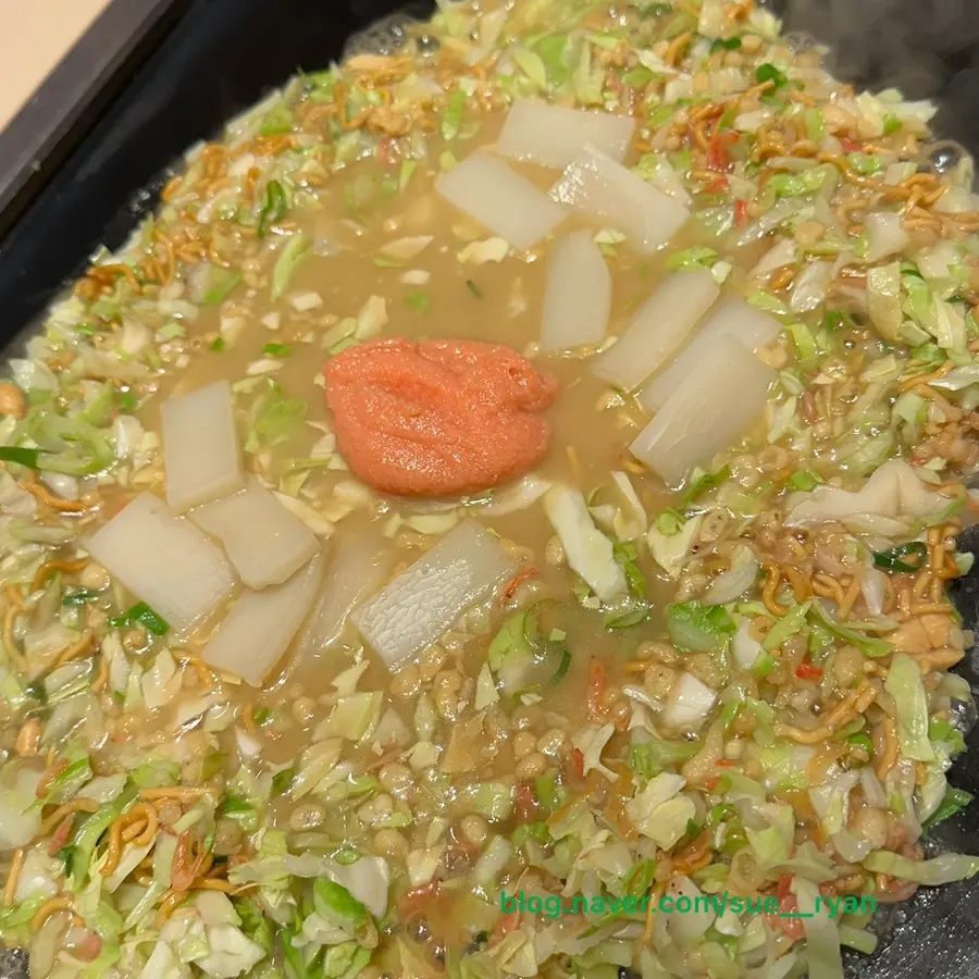 마쓰야마추천맛집 한국인취향 몬자야키 코타로 위치 가격 예약방법