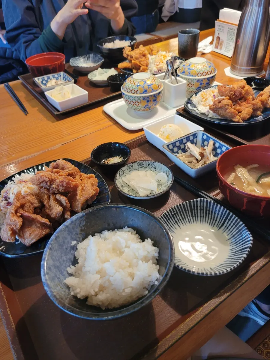여의도 점심 맛집 야마야 런치 메뉴 명란 닭튀김 정식 후기