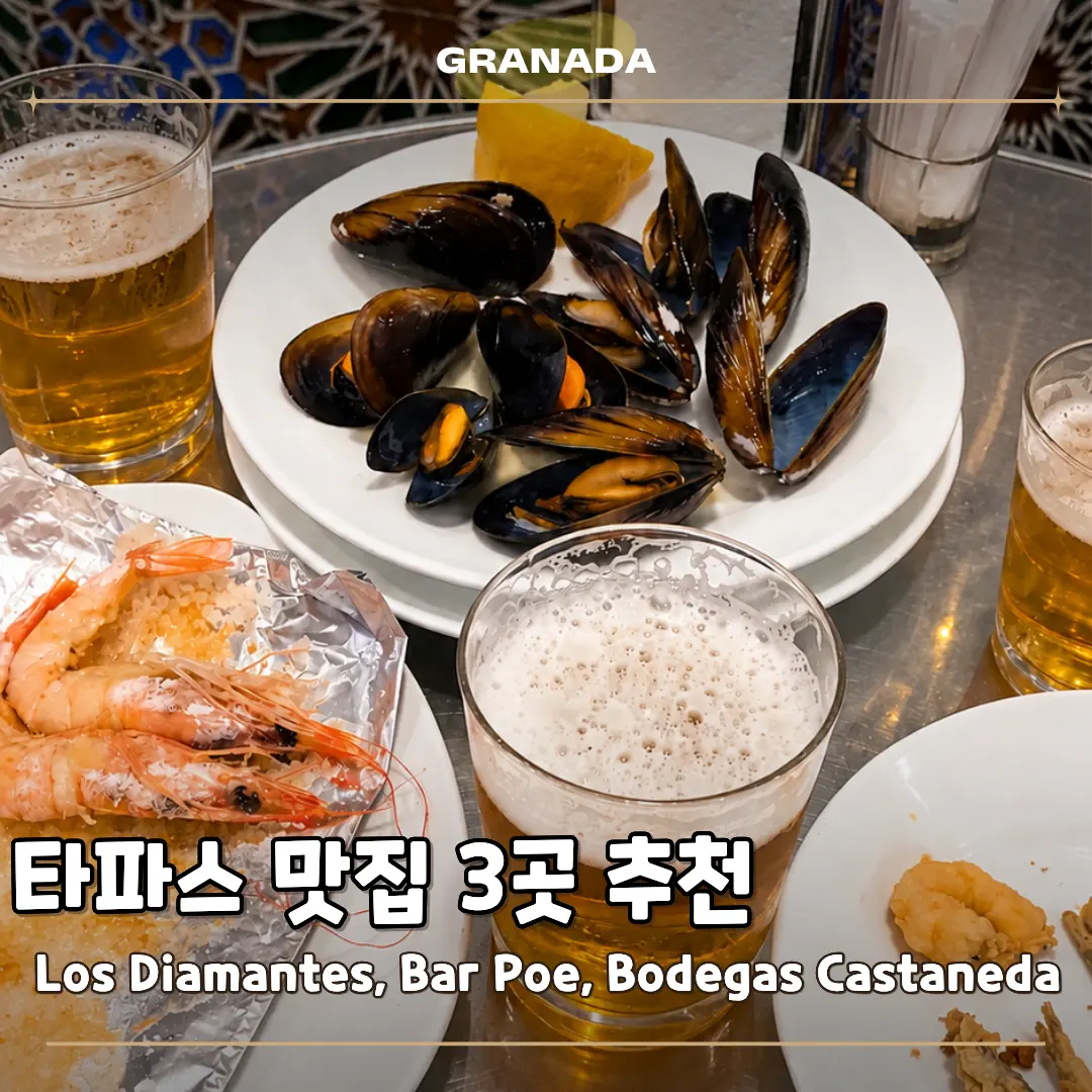 그라나다 타파스 맛집 3곳 추천 로스디아만테스