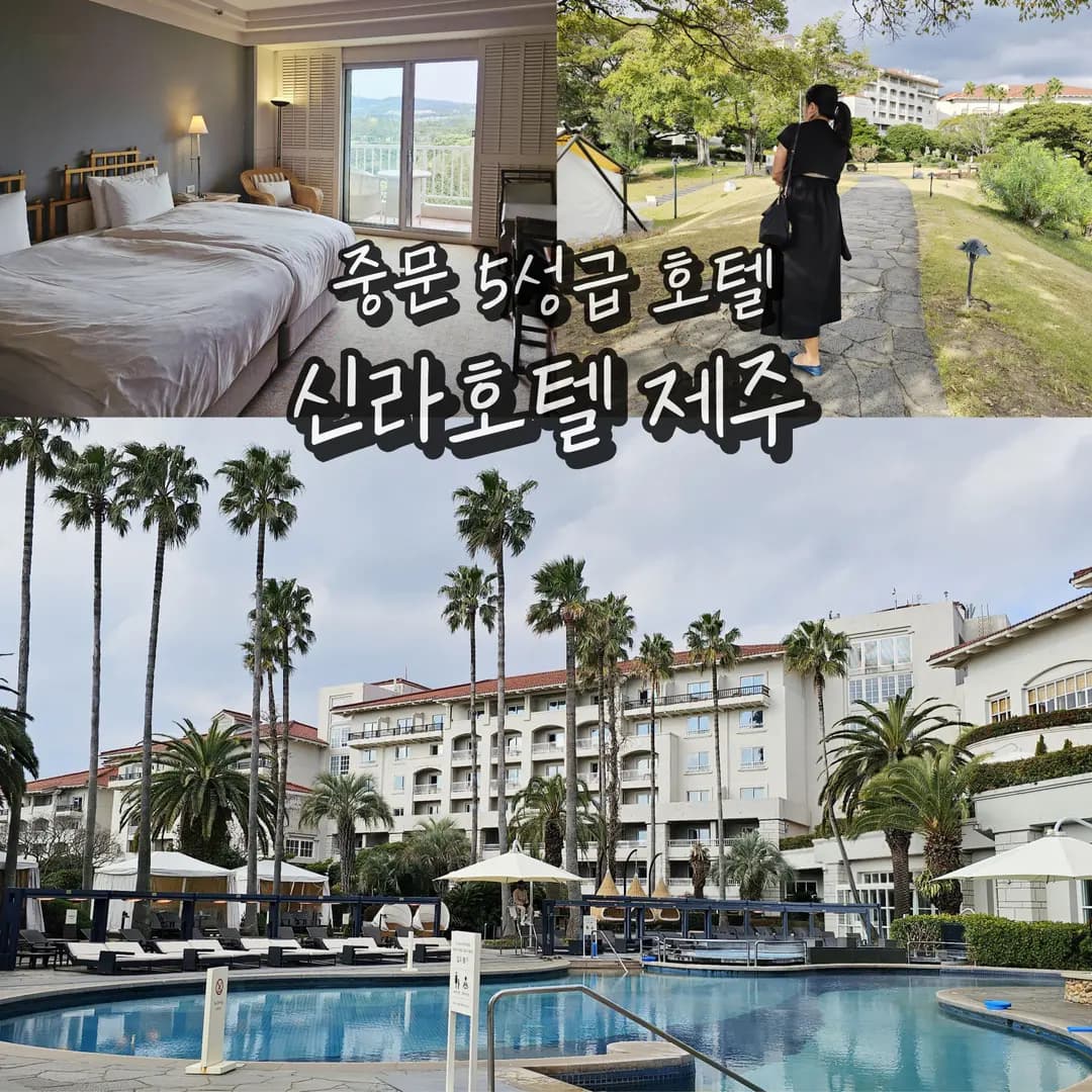 제주 신라호텔 서귀포 중문 호텔 수영장 숙소 더파크뷰 뷔페