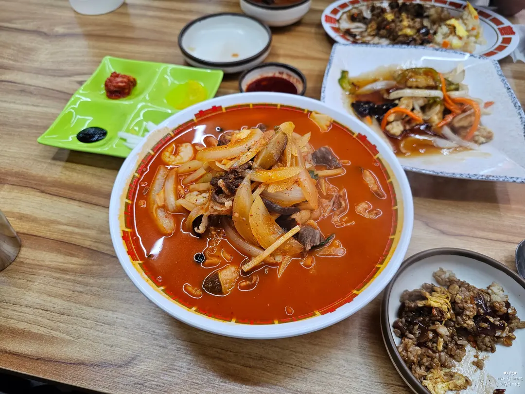 공주 중국집 장풍짜장 짬뽕이 맛있어 일주일 만에 재방문한 후기